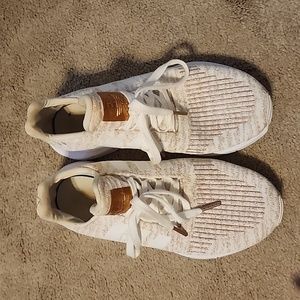 ADIDAS Run Swift Rose Gold and White size 8